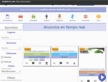 Tablet Screenshot of manosegunda.es